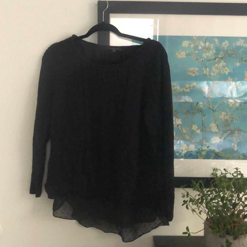 Lucky Brand Black Sweater